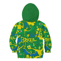 Brazil Ordem e Progresso Kid Hoodie Native Brasil Mixed Together