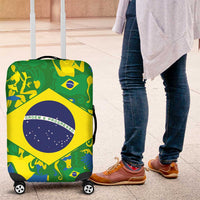 Brazil Ordem e Progresso Luggage Cover Native Brasil Mixed Together