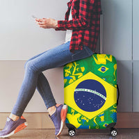 Brazil Ordem e Progresso Luggage Cover Native Brasil Mixed Together