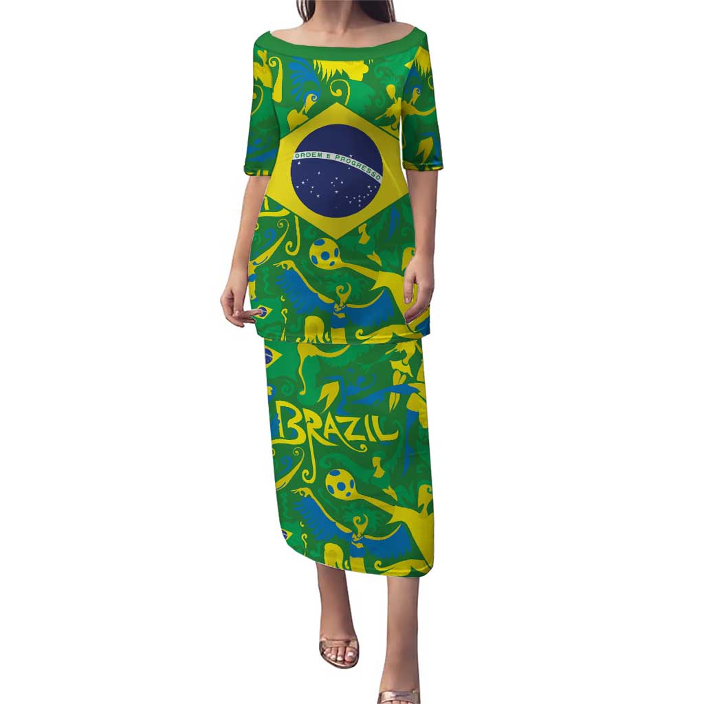 Brazil Ordem e Progresso Puletasi Native Brasil Mixed Together