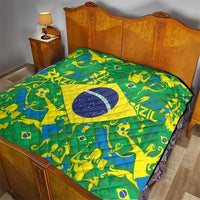 Brazil Ordem e Progresso Quilt Native Brasil Mixed Together