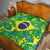 Brazil Ordem e Progresso Quilt Native Brasil Mixed Together