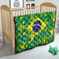 Brazil Ordem e Progresso Quilt Native Brasil Mixed Together