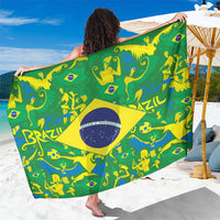 Brazil Ordem e Progresso Sarong Native Brasil Mixed Together
