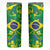 Brazil Ordem e Progresso Skinny Tumbler Native Brasil Mixed Together