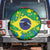 Brazil Ordem e Progresso Spare Tire Cover Native Brasil Mixed Together