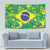 Brazil Ordem e Progresso Tapestry Native Brasil Mixed Together