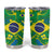 Brazil Ordem e Progresso Tumbler Cup Native Brasil Mixed Together