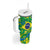 Brazil Ordem e Progresso Tumbler With Handle Native Brasil Mixed Together