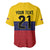 Colombia Football Custom Baseball Jersey Come On Los Cafeteros Flag Style