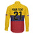 Colombia Football Custom Family Matching Off Shoulder Maxi Dress and Hawaiian Shirt Come On Los Cafeteros Flag Style