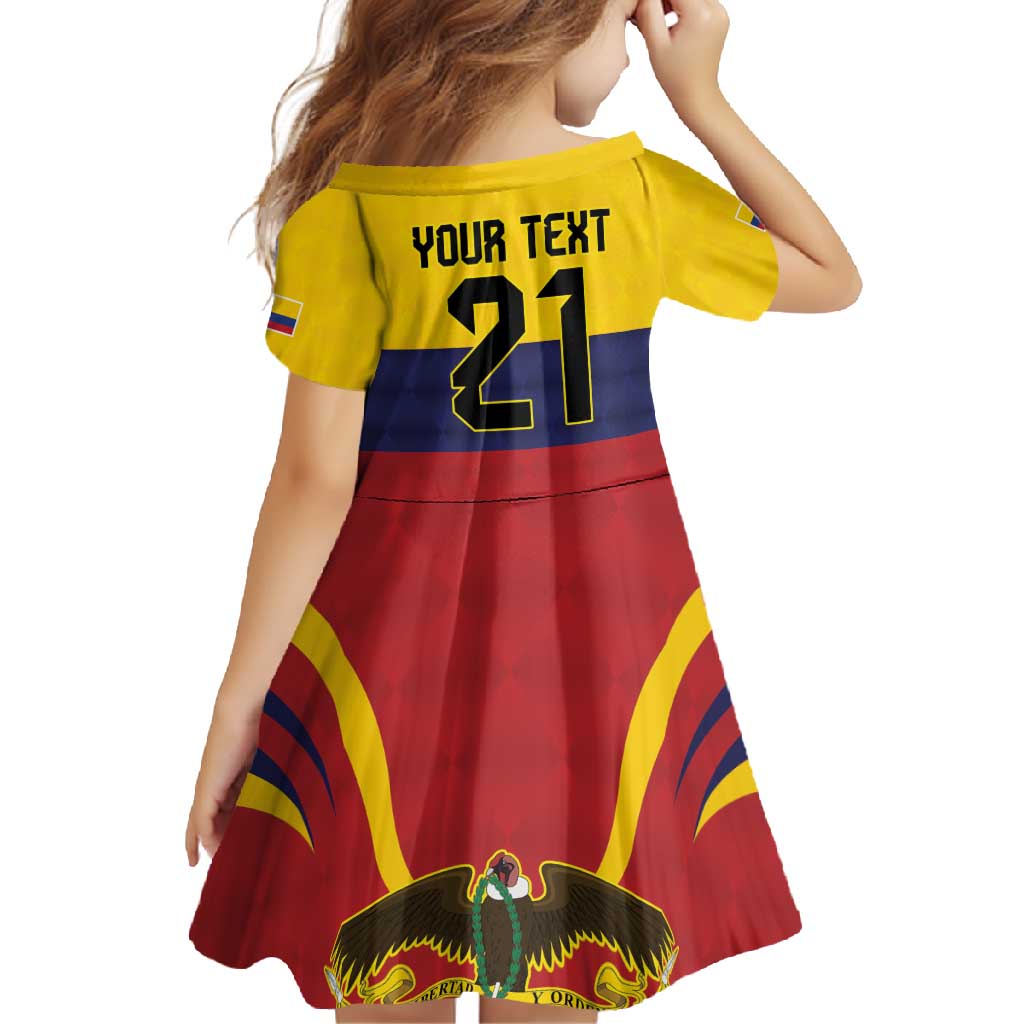 Colombia Football Custom Family Matching Summer Maxi Dress and Hawaiian Shirt Come On Los Cafeteros Flag Style