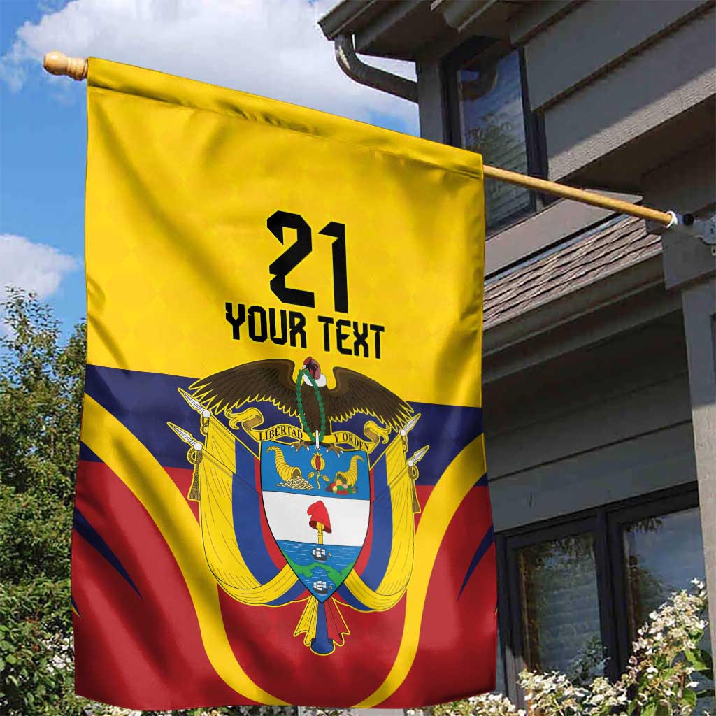 Colombia Football Custom Garden Flag Come On Los Cafeteros Flag Style
