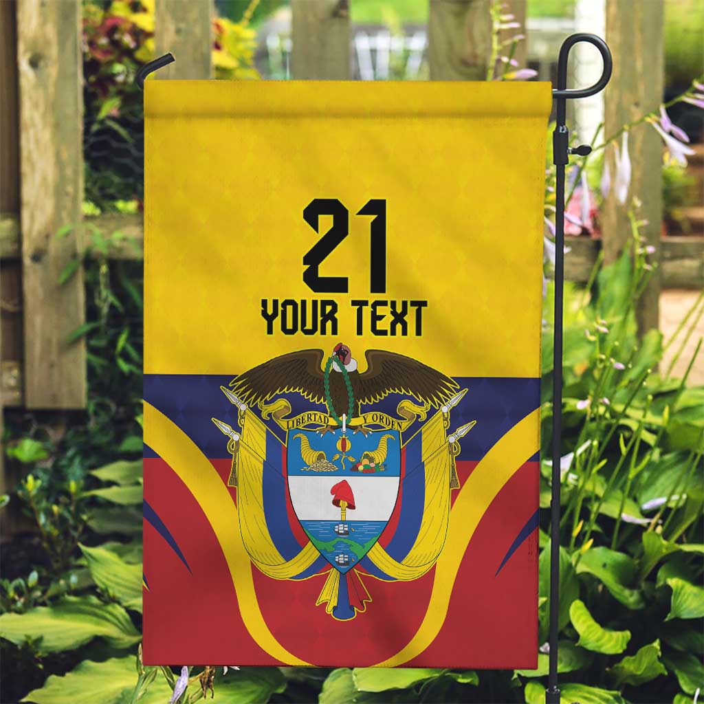 Colombia Football Custom Garden Flag Come On Los Cafeteros Flag Style