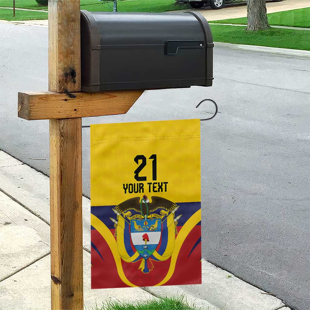 Colombia Football Custom Garden Flag Come On Los Cafeteros Flag Style