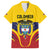 Colombia Football Custom Hawaiian Shirt Come On Los Cafeteros Flag Style