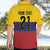 Colombia Football Custom Hawaiian Shirt Come On Los Cafeteros Flag Style