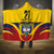 Colombia Football Custom Hooded Blanket Come On Los Cafeteros Flag Style