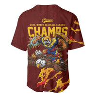 Venezuela WBC 2026 Champions Baseball Jersey Troupial Defeats Eagle