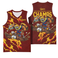 Venezuela WBC 2026 Champions Basketball Jersey Troupial Defeats Eagle