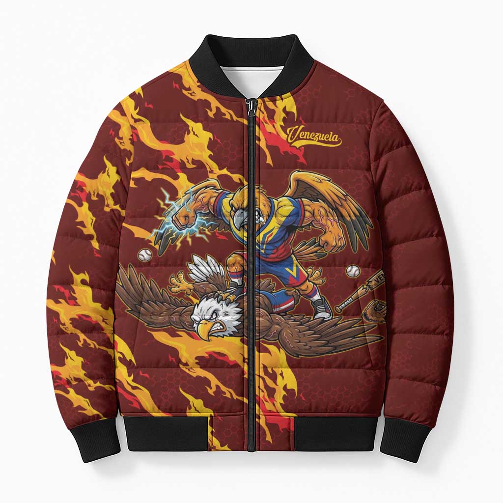 Venezuela WBC 2026 Champions Bomber Puffer Jacket Troupial Defeats Eagle