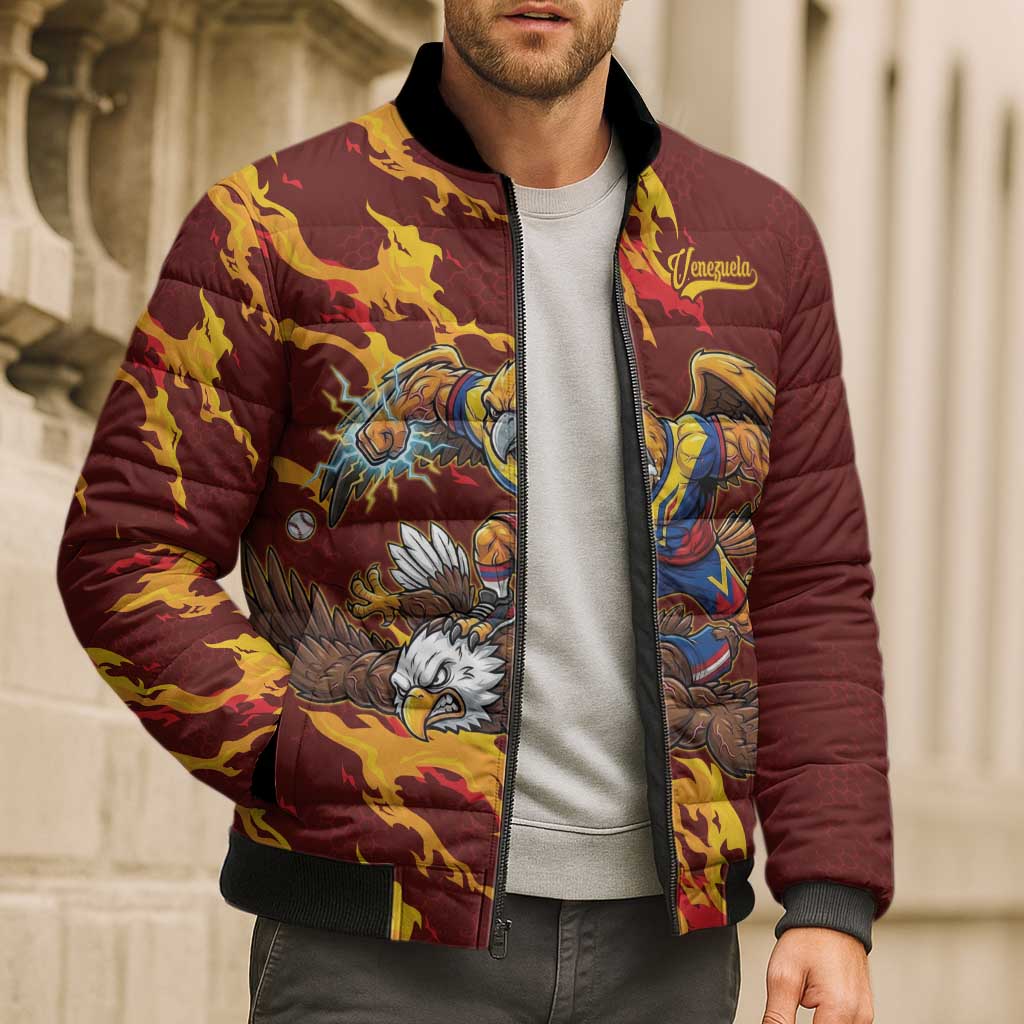 Venezuela WBC 2026 Champions Bomber Puffer Jacket Troupial Defeats Eagle