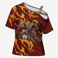 Venezuela WBC 2026 Champions Cross Shoulder Shirt Troupial Defeats Eagle