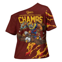 Venezuela WBC 2026 Champions Cross Shoulder Shirt Troupial Defeats Eagle