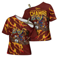 Venezuela WBC 2026 Champions Cross Shoulder Shirt Troupial Defeats Eagle