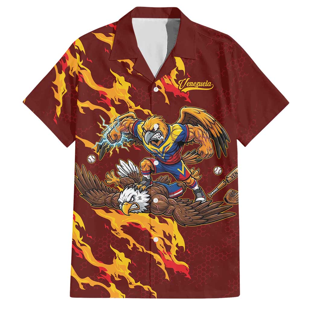 Venezuela WBC 2026 Champions Hawaiian Shirt Troupial Defeats Eagle