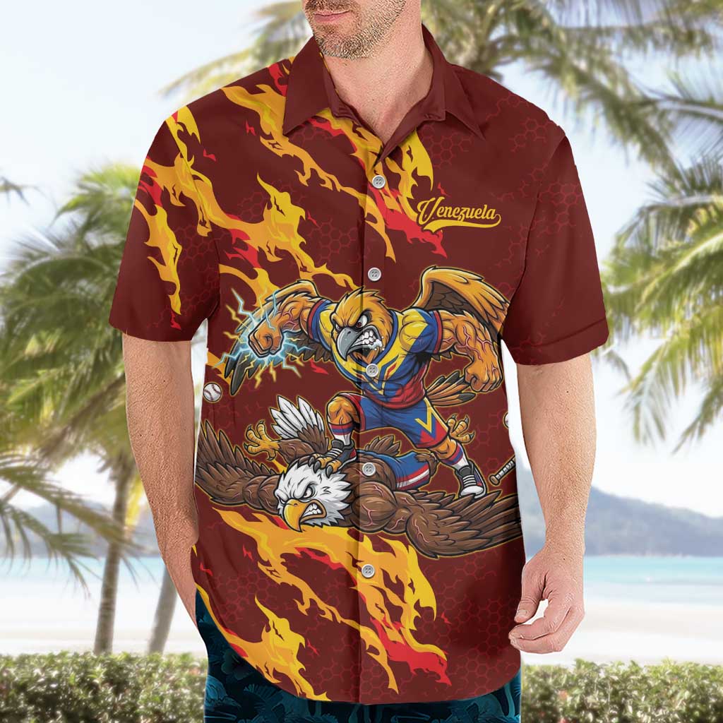 Venezuela WBC 2026 Champions Hawaiian Shirt Troupial Defeats Eagle
