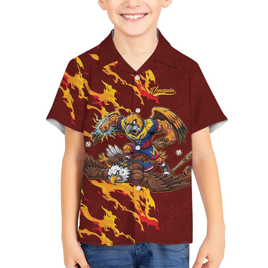 Venezuela WBC 2026 Champions Hawaiian Shirt Troupial Defeats Eagle