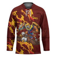 Venezuela WBC 2026 Champions Hockey Jersey Troupial Defeats Eagle