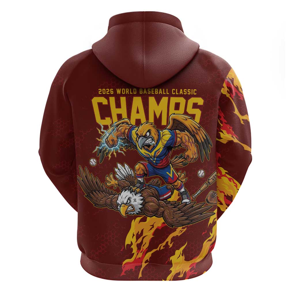 Venezuela WBC 2026 Champions Hoodie Troupial Defeats Eagle