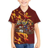 Venezuela WBC 2026 Champions Kid Hawaiian Shirt Troupial Defeats Eagle
