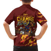 Venezuela WBC 2026 Champions Kid Hawaiian Shirt Troupial Defeats Eagle