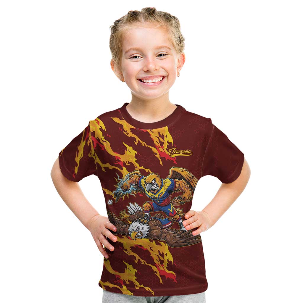 Venezuela WBC 2026 Champions Kid T Shirt Troupial Defeats Eagle