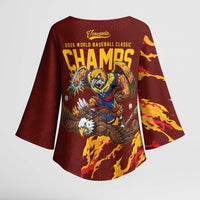 Venezuela WBC 2026 Champions Kimono Sleeve Blouse Troupial Defeats Eagle