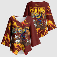 Venezuela WBC 2026 Champions Kimono Sleeve Blouse Troupial Defeats Eagle