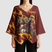Venezuela WBC 2026 Champions Kimono Sleeve Blouse Troupial Defeats Eagle