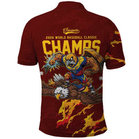 Venezuela WBC 2026 Champions Polo Shirt Troupial Defeats Eagle