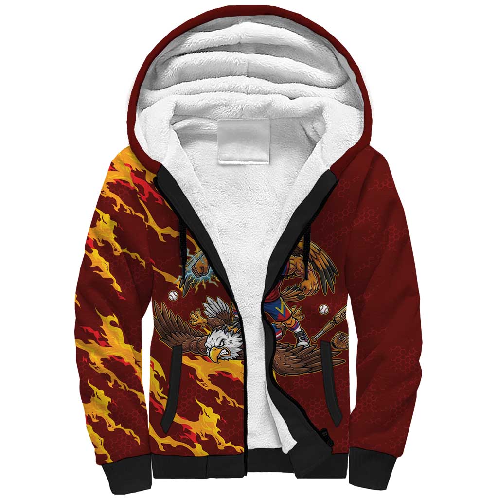 Venezuela WBC 2026 Champions Sherpa Hoodie Troupial Defeats Eagle