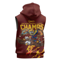 Venezuela WBC 2026 Champions Sleeveless Hoodie Troupial Defeats Eagle