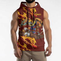 Venezuela WBC 2026 Champions Sleeveless Hoodie Troupial Defeats Eagle