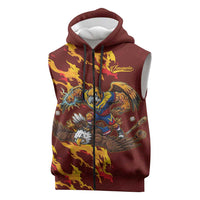Venezuela WBC 2026 Champions Sleeveless Zip Hoodie Troupial Defeats Eagle