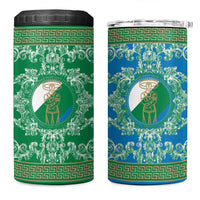 Personalized Italy Abruzzo 4 in 1 Can Cooler Tumbler Baroque Motif