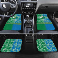Personalized Italy Abruzzo Car Mats Baroque Motif