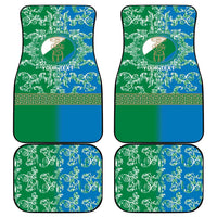 Personalized Italy Abruzzo Car Mats Baroque Motif