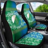 Personalized Italy Abruzzo Car Seat Cover Baroque Motif