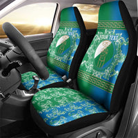 Personalized Italy Abruzzo Car Seat Cover Baroque Motif